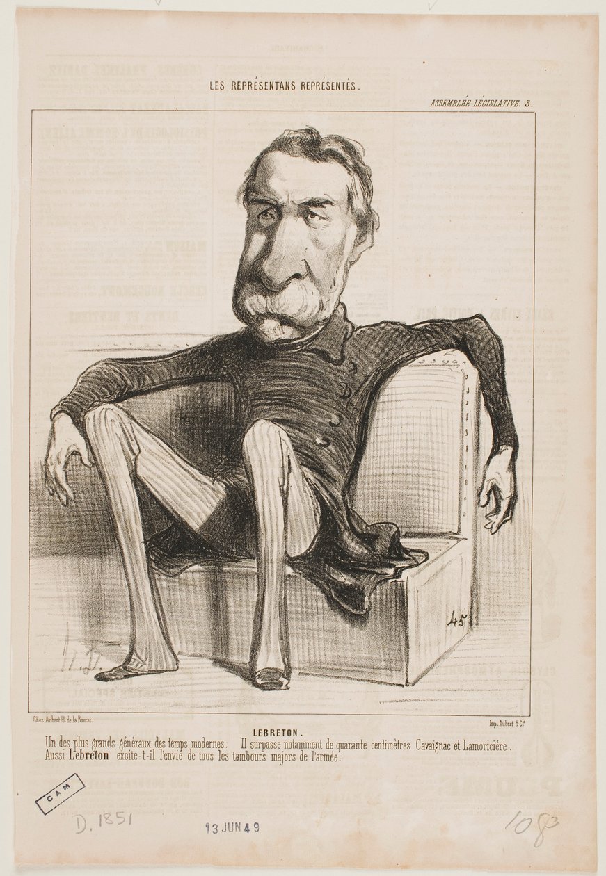 Lebreton af Honoré Daumier