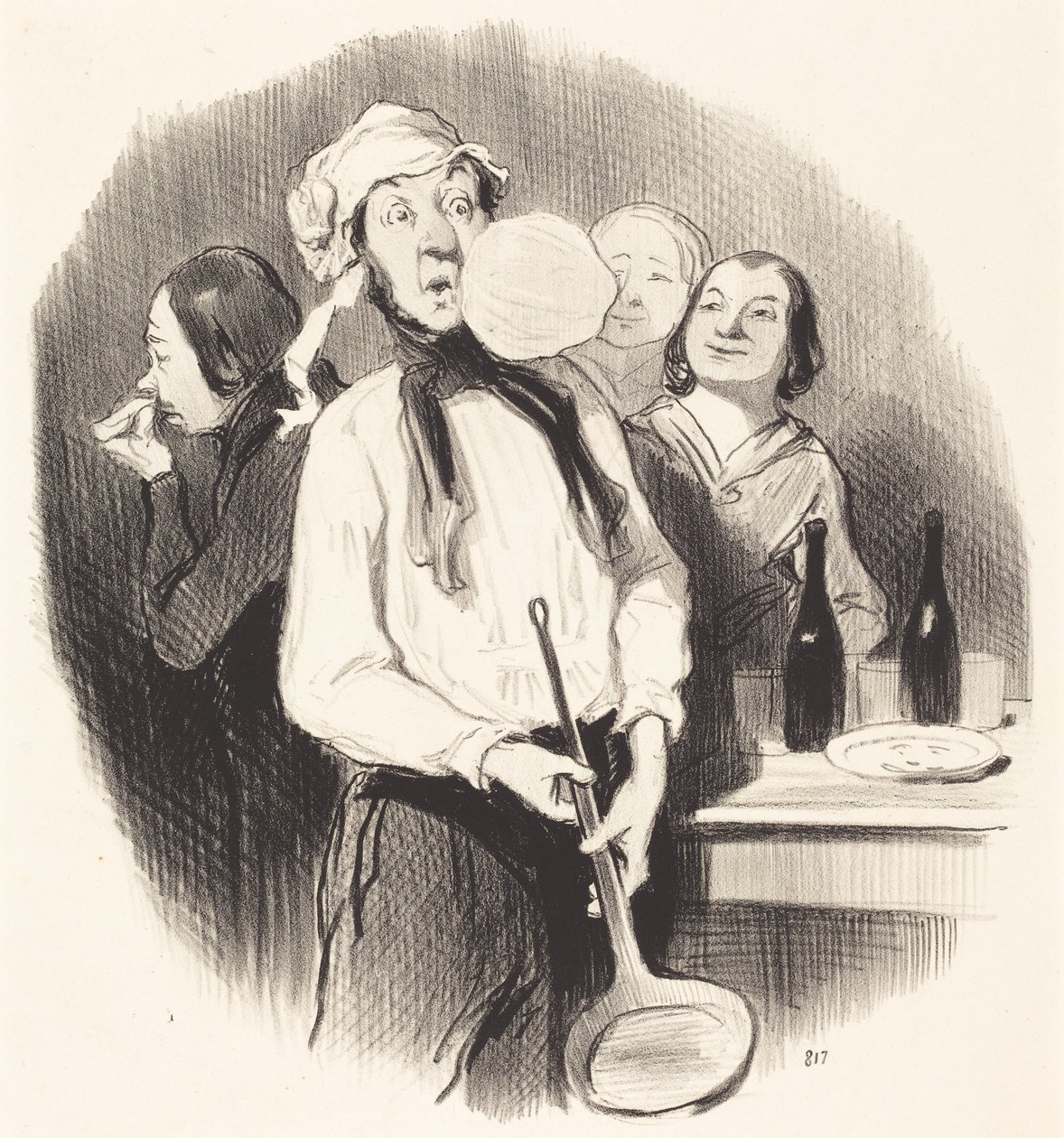Pandekagerne af Honoré Daumier