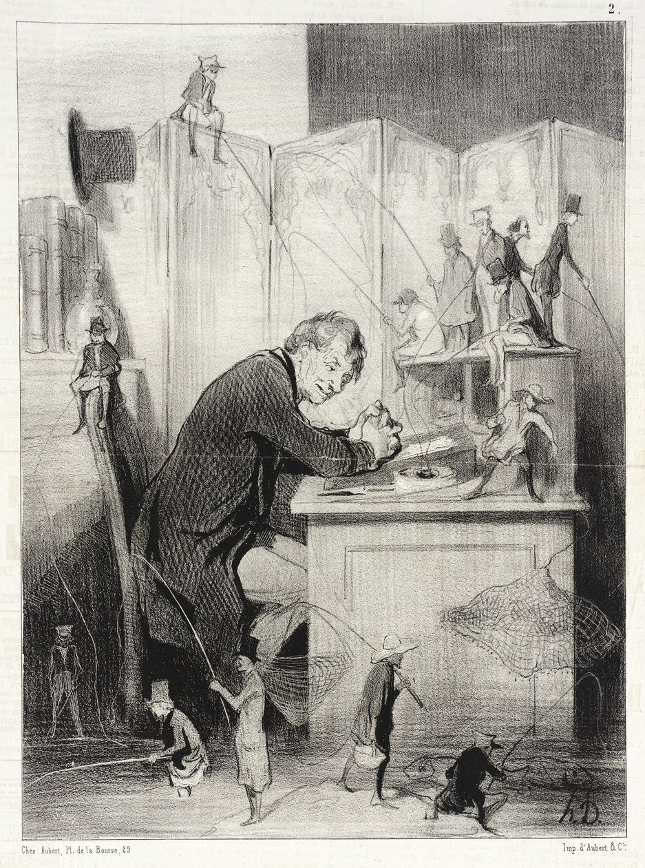 Fantasi, serie af tryk af Honoré Daumier