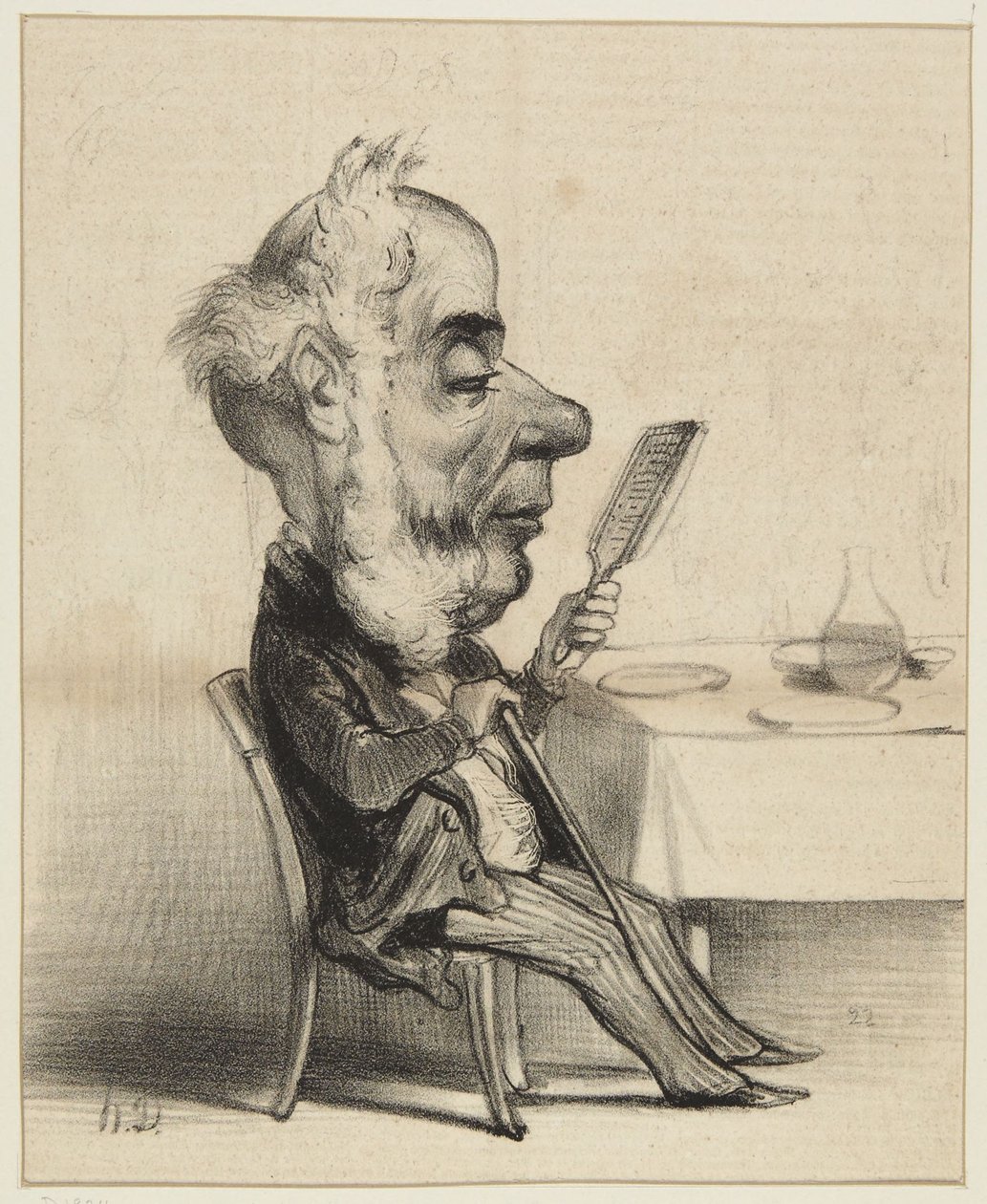 Luneau af Honoré Daumier