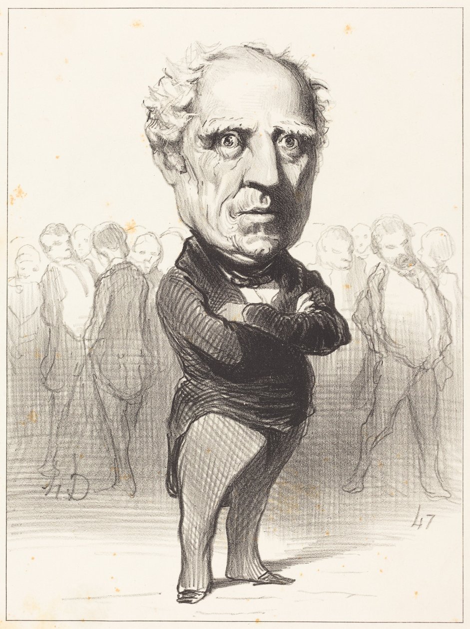 Marskal Bugeaud af Honoré Daumier
