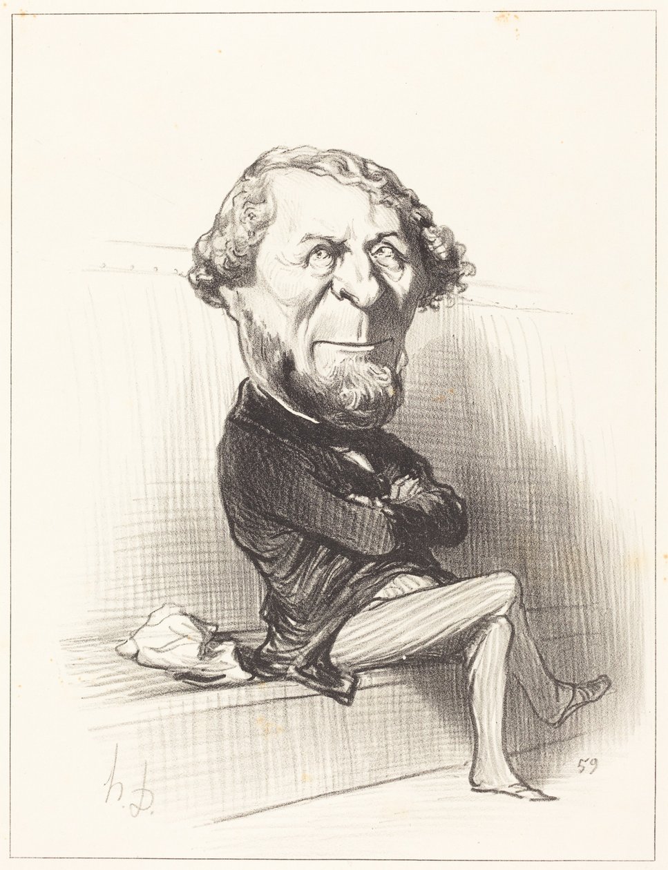 Marie Denis Larabit af Honoré Daumier