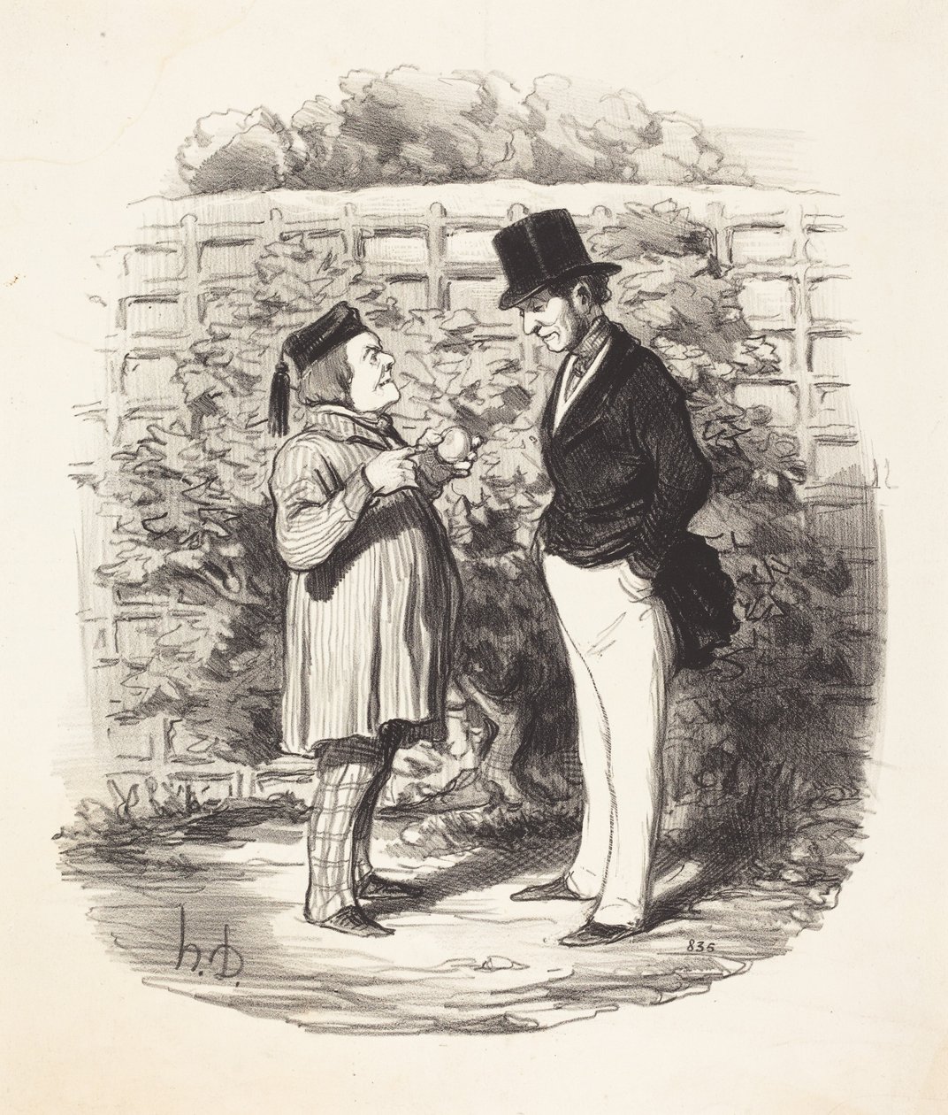 Herre, i tyve år har jeg forfulgt foreningen af... af Honoré Daumier