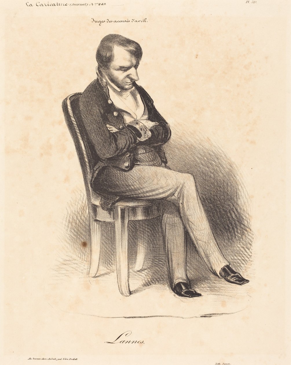 Napoléon Lannes af Honoré Daumier