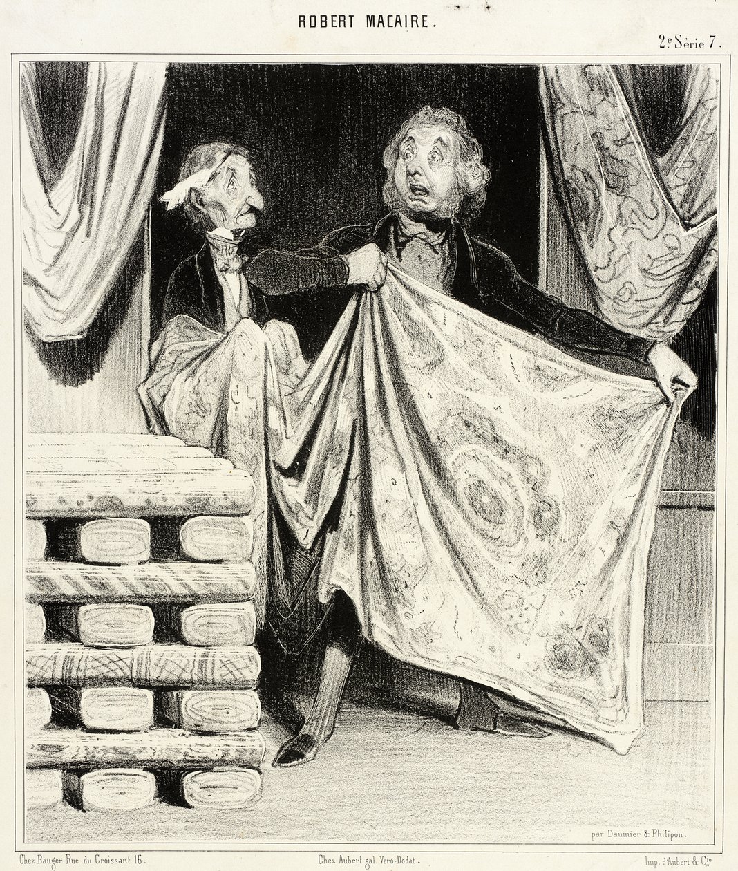 Filantropiske nyheder af Honoré Daumier
