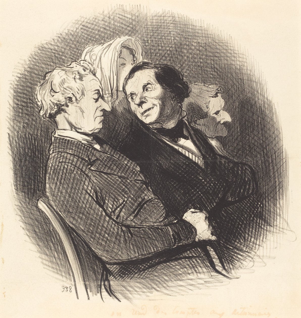 Vi rapporterer til aktionærerne af Honoré Daumier