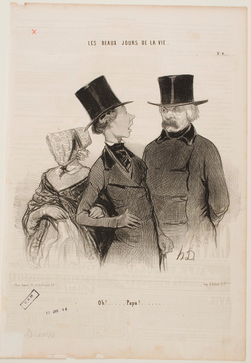 Ups... Far!... af Honoré Daumier