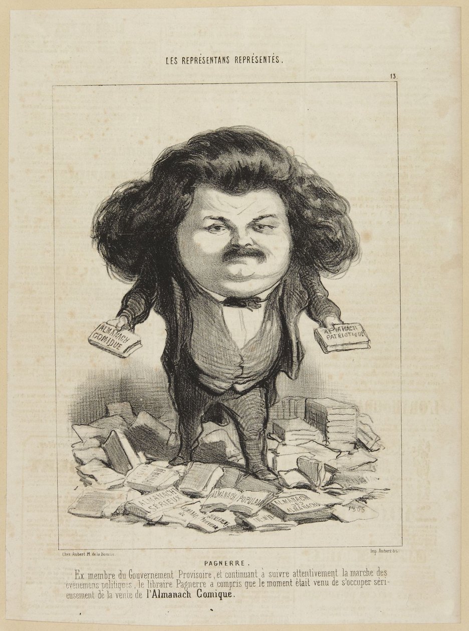 „Pagnerre“ af Honoré Daumier