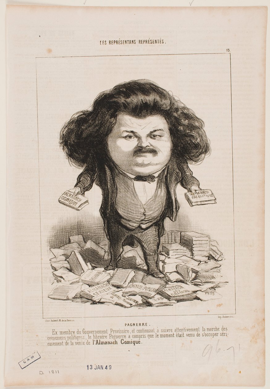 Pagnerre af Honoré Daumier