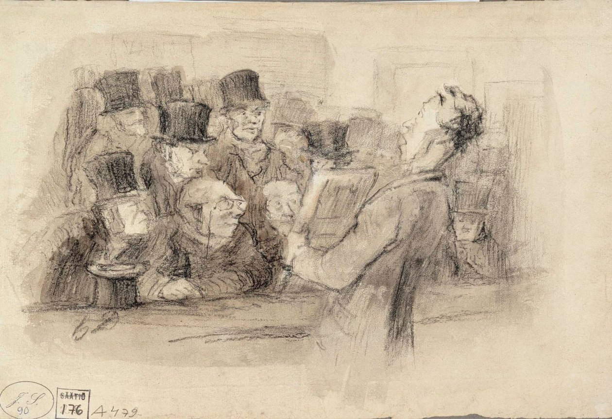 Maleriauktion af Honoré Daumier