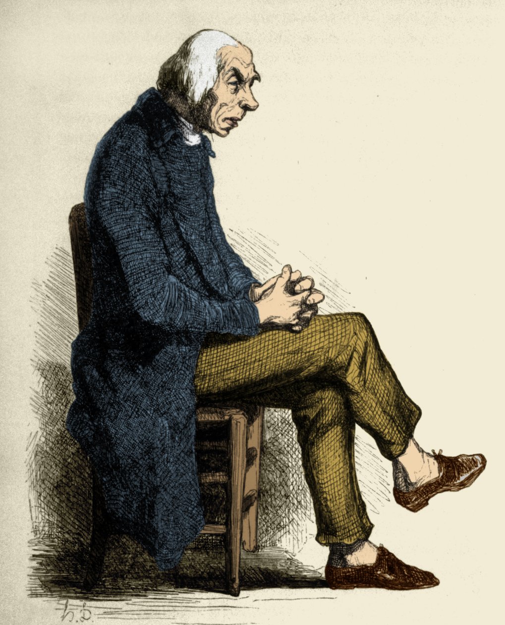 Pere Goriot af Honoré Daumier