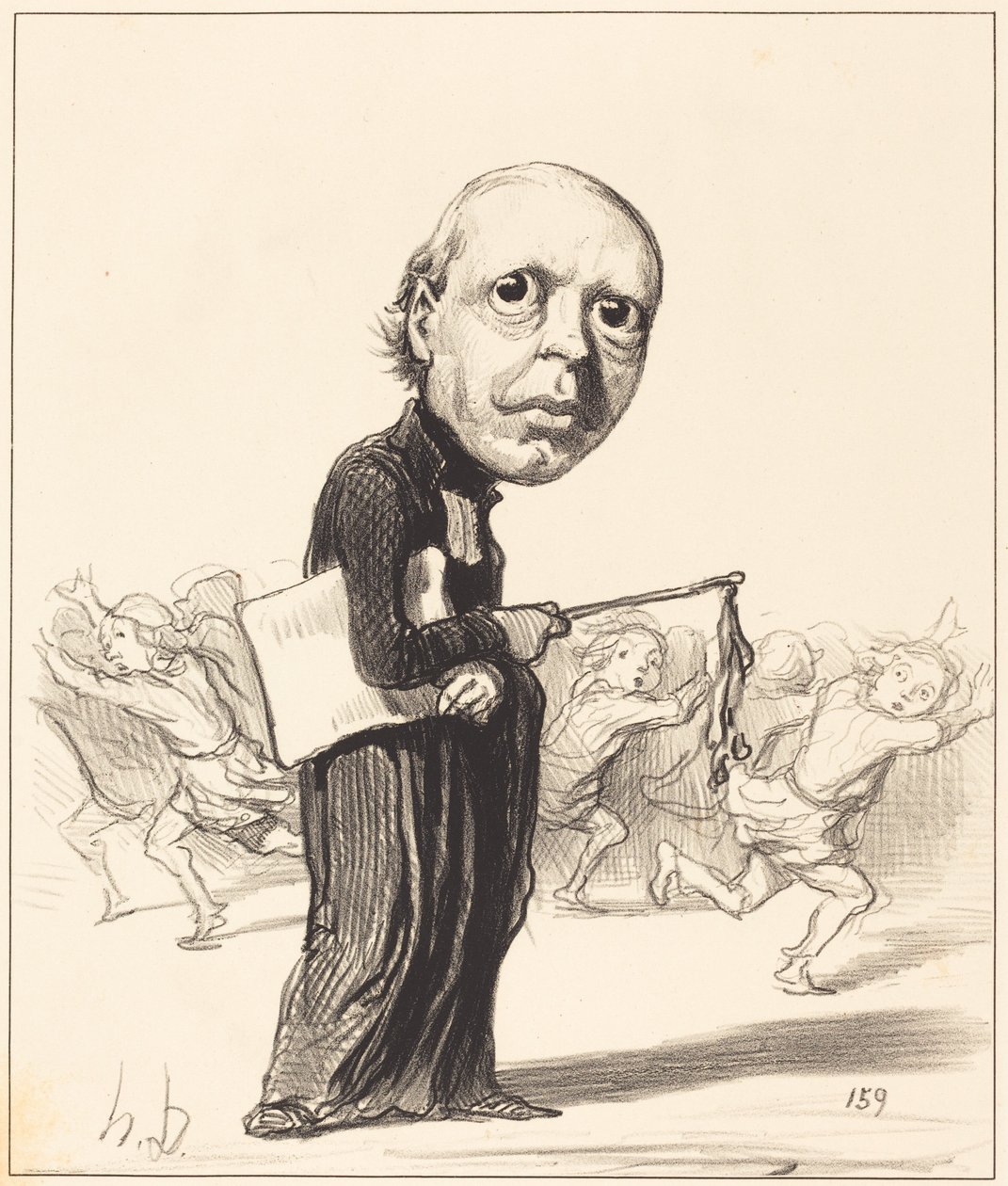 Pierre Louis Parisis af Honoré Daumier
