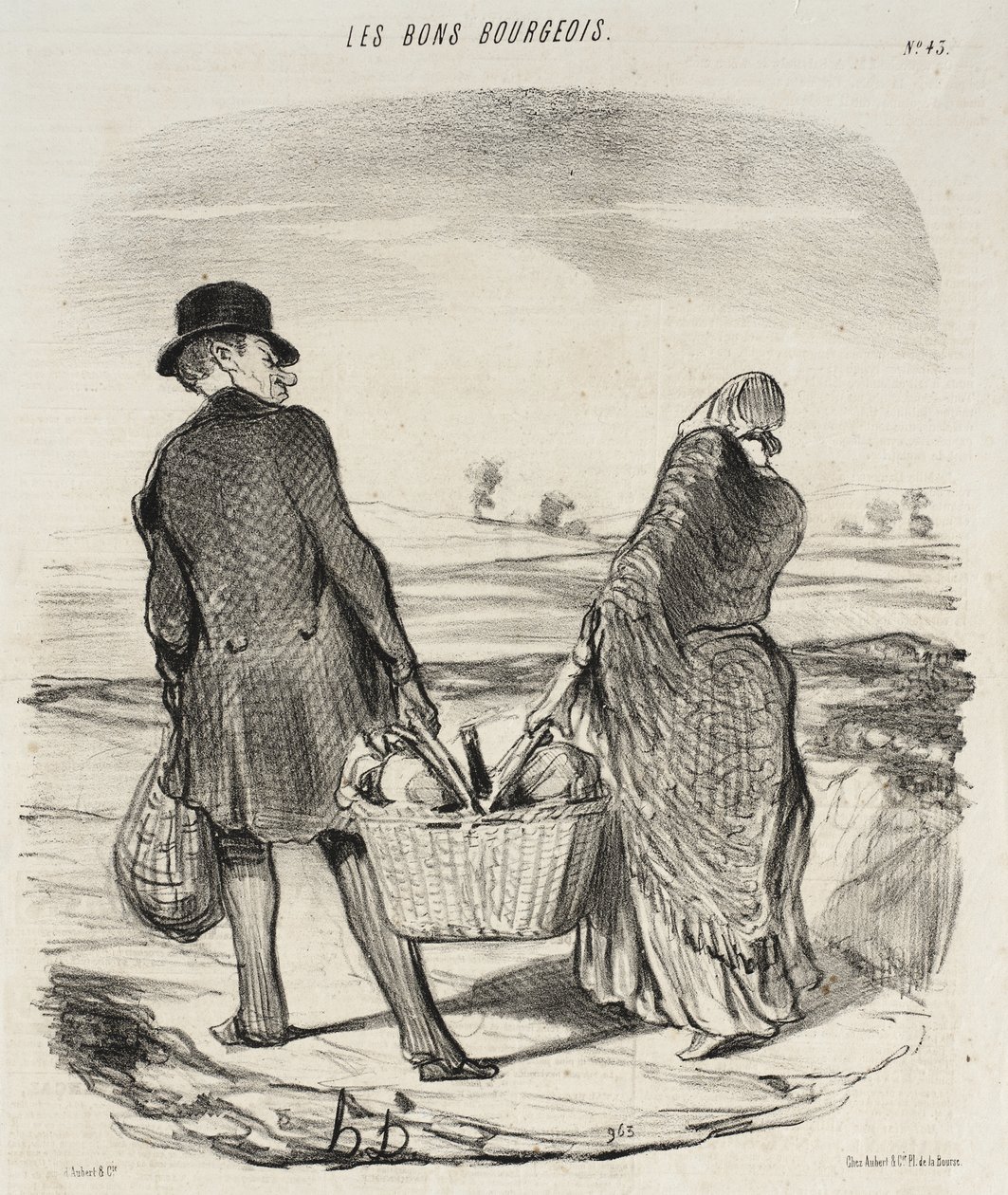 Oftere end du igen vil gribe mig i at tilfredsstille din fantasi... af Honoré Daumier
