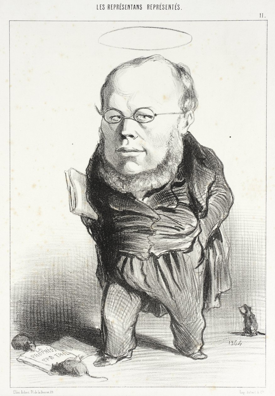 Proudhon af Honoré Daumier