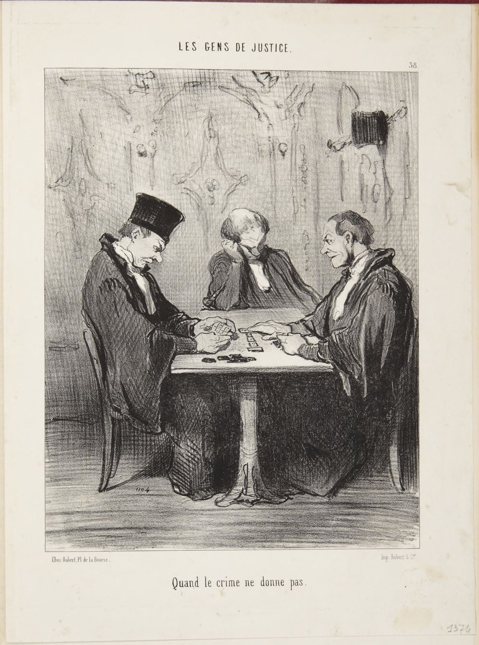 Når kriminalitet ikke betaler sig af Honoré Daumier