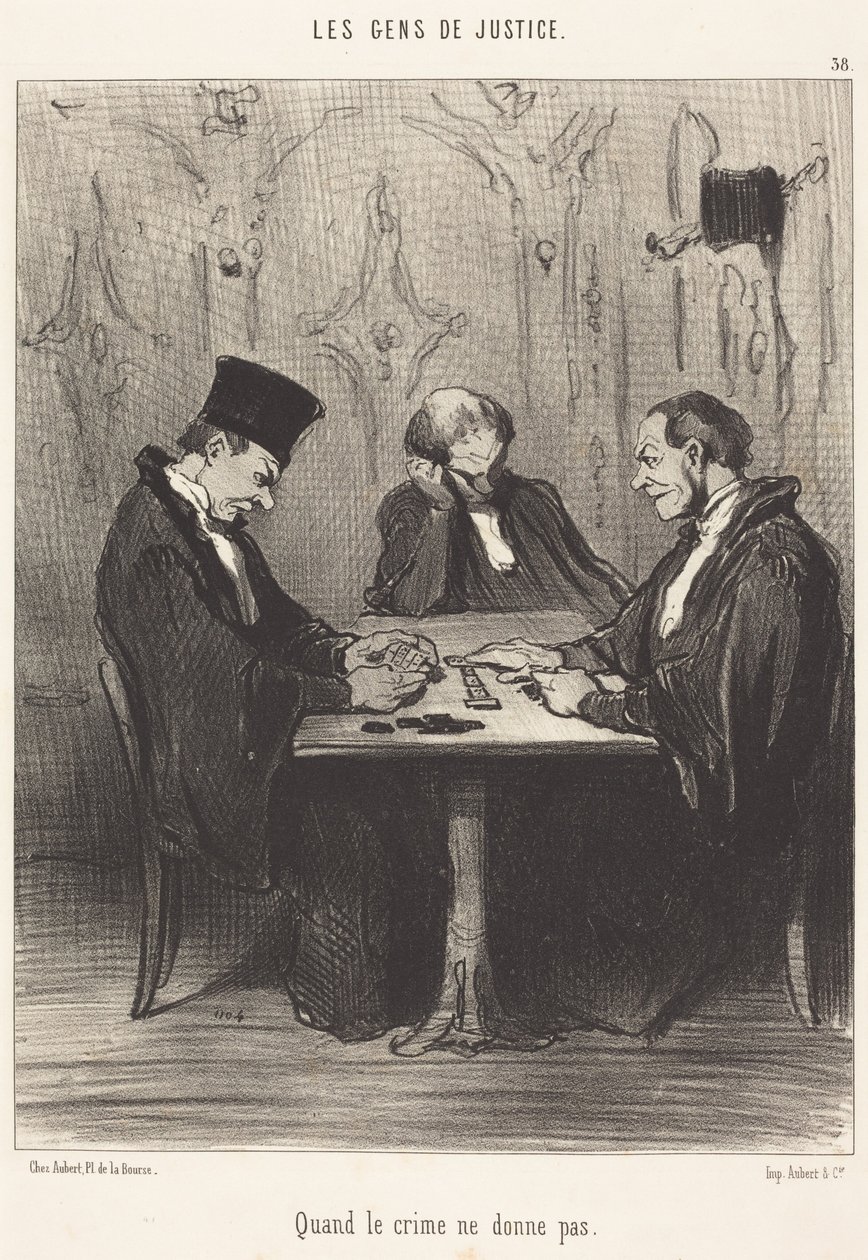 Når kriminalitet ikke betaler sig af Honoré Daumier