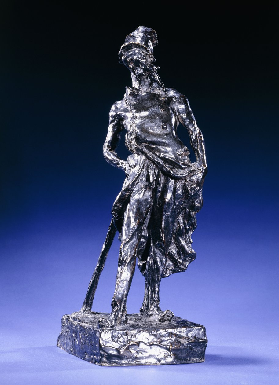 Ratapoil, ca. 1850 og ca. 1960 (bronze med mørkebrun patina) af Honoré Daumier