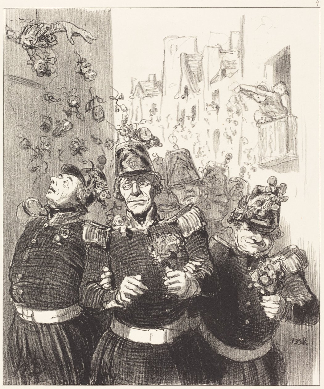Rifolard er mere betaget end nogensinde... af Honoré Daumier