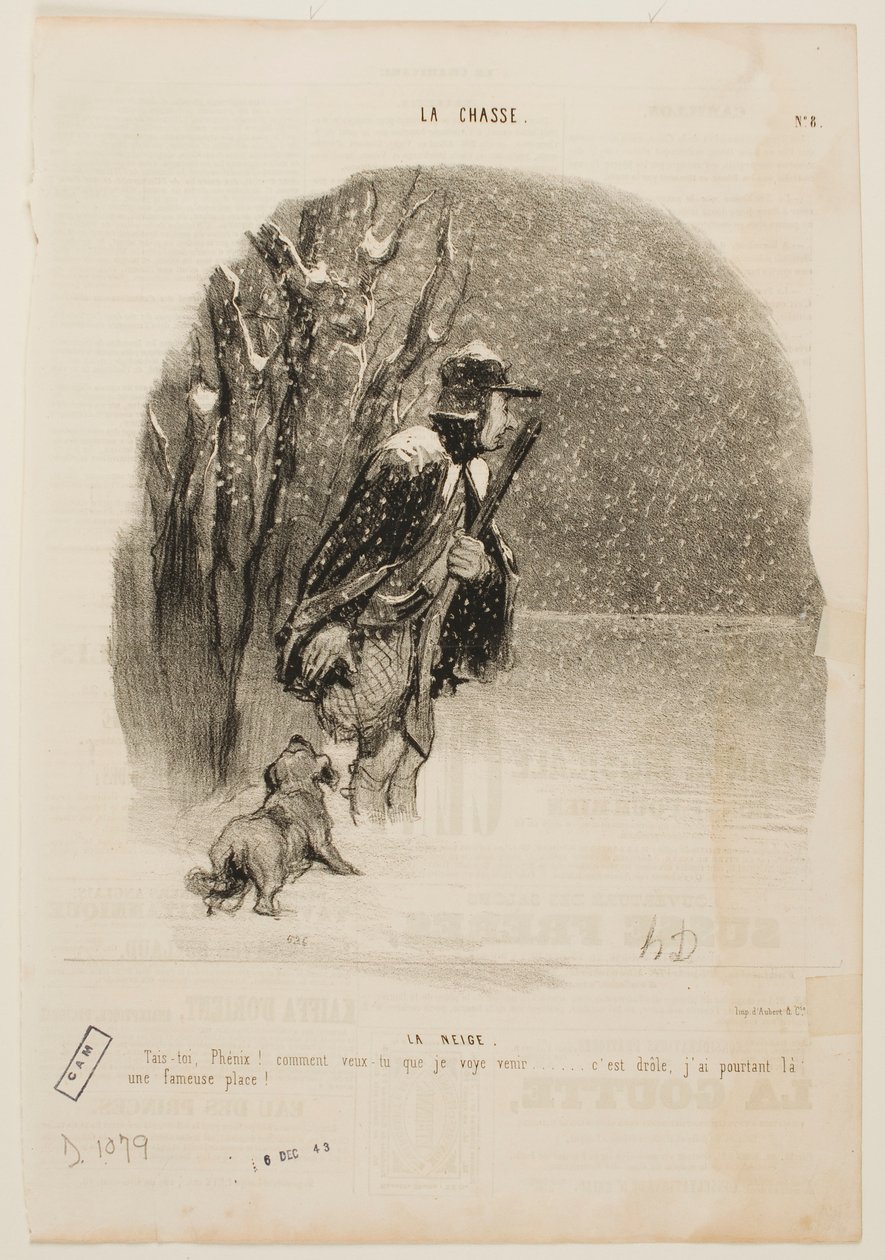 Sne af Honoré Daumier