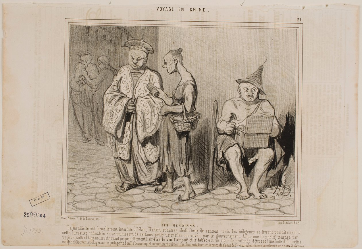 Tiggerne af Honoré Daumier