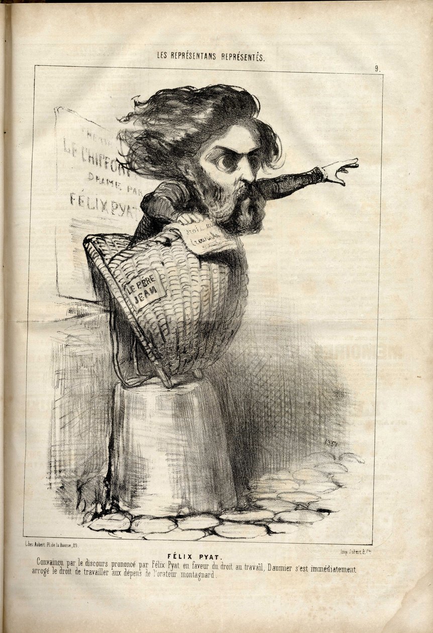 charivarien af Honoré Daumier