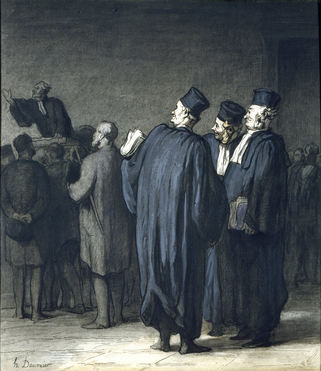 Advokaterne af Honoré Daumier