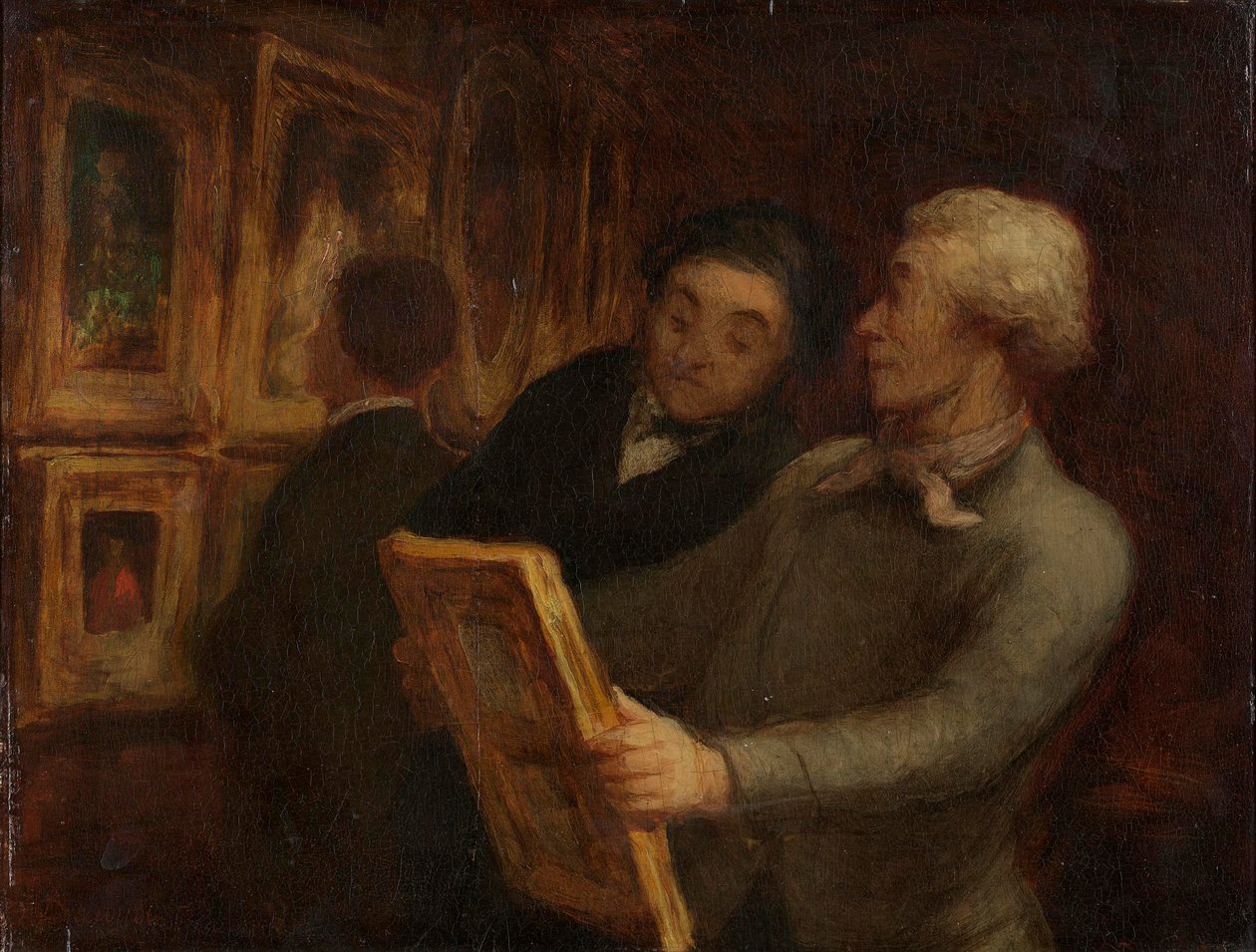 Elskere af malerier af Honoré Daumier