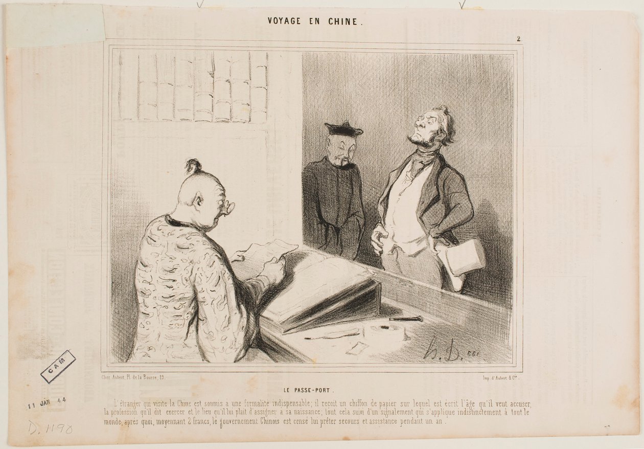 Passet af Honoré Daumier