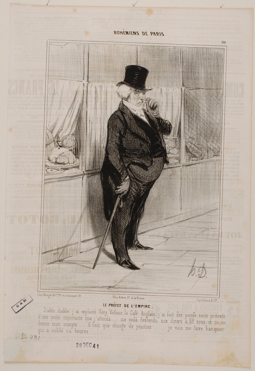 Kejserrigets præfekt af Honoré Daumier