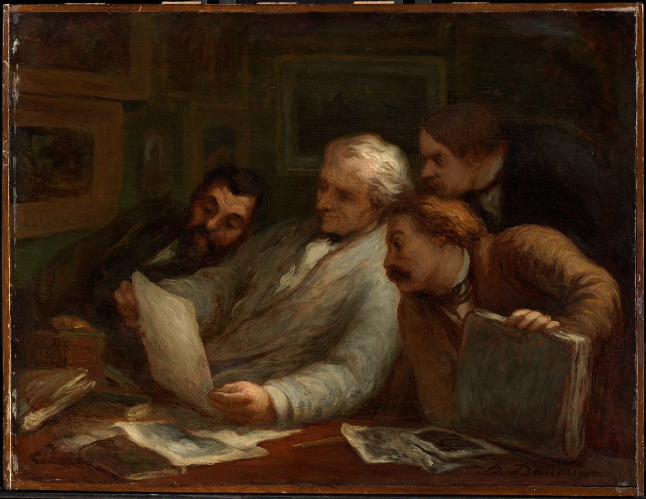 Grafiksamlerne af Honoré Daumier