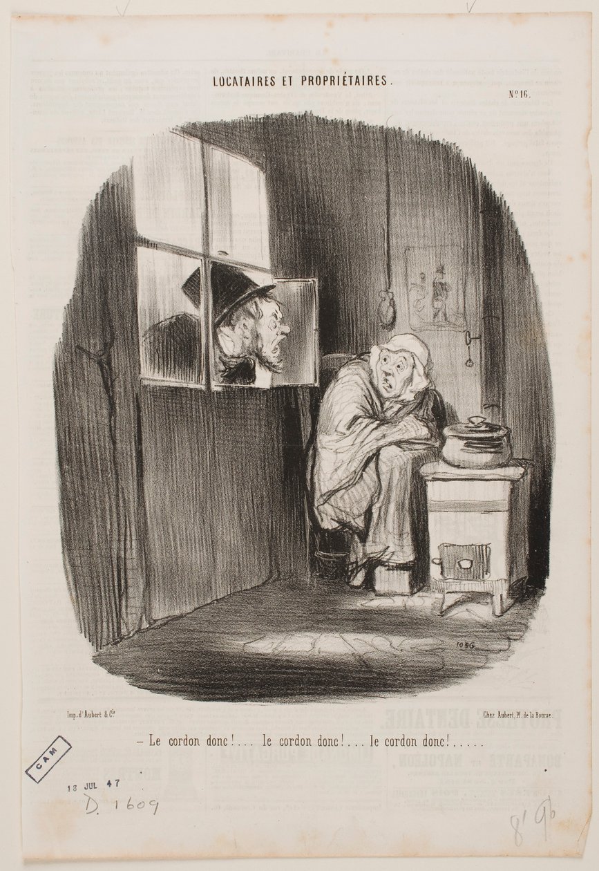 Så rebet!… af Honoré Daumier