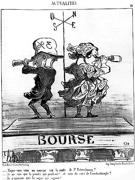 Stipendiet af Daumier - i "" Charivari"" af 27/08/1853 af Honoré Daumier