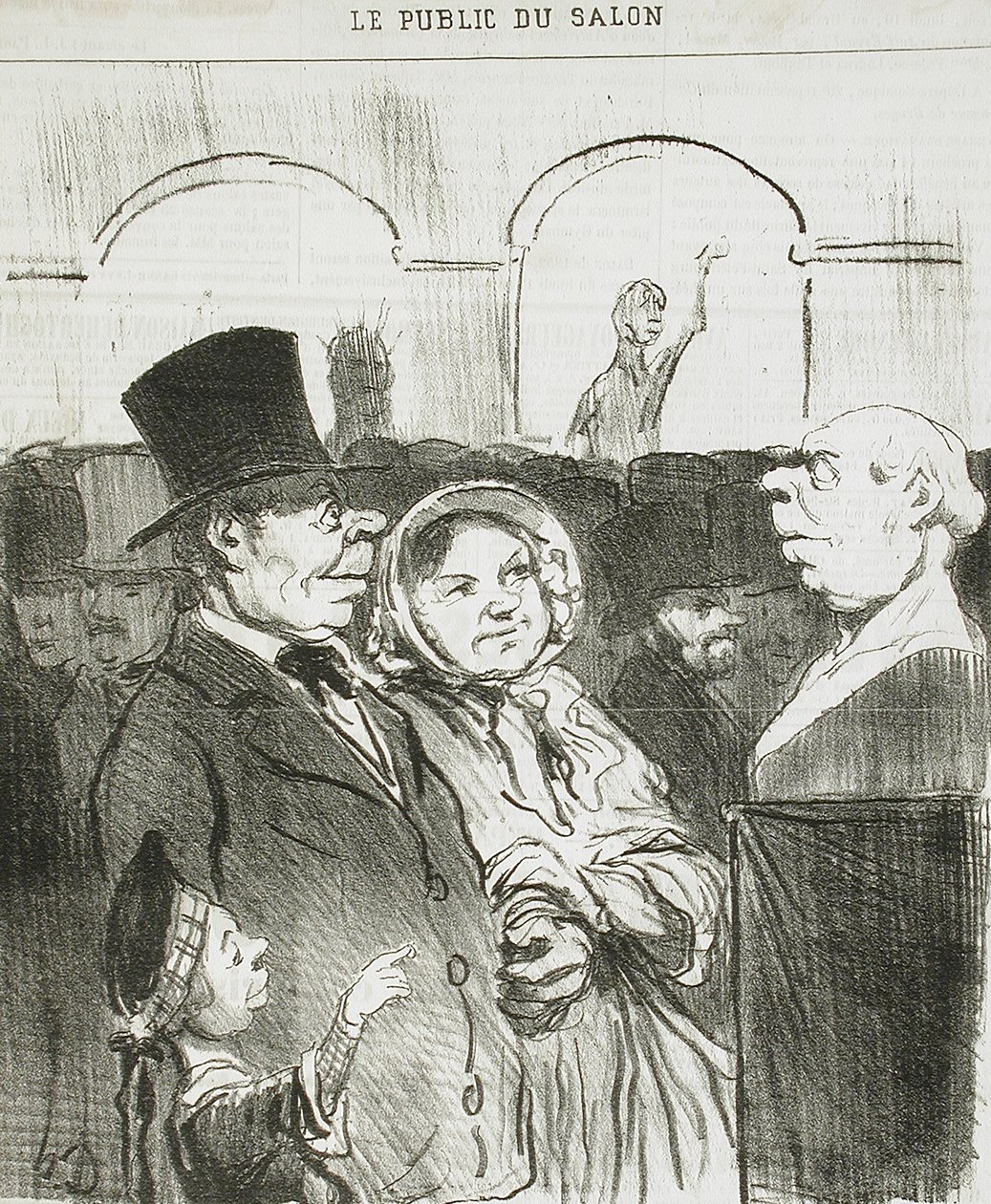 Se, far, der er du!... af Honoré Daumier