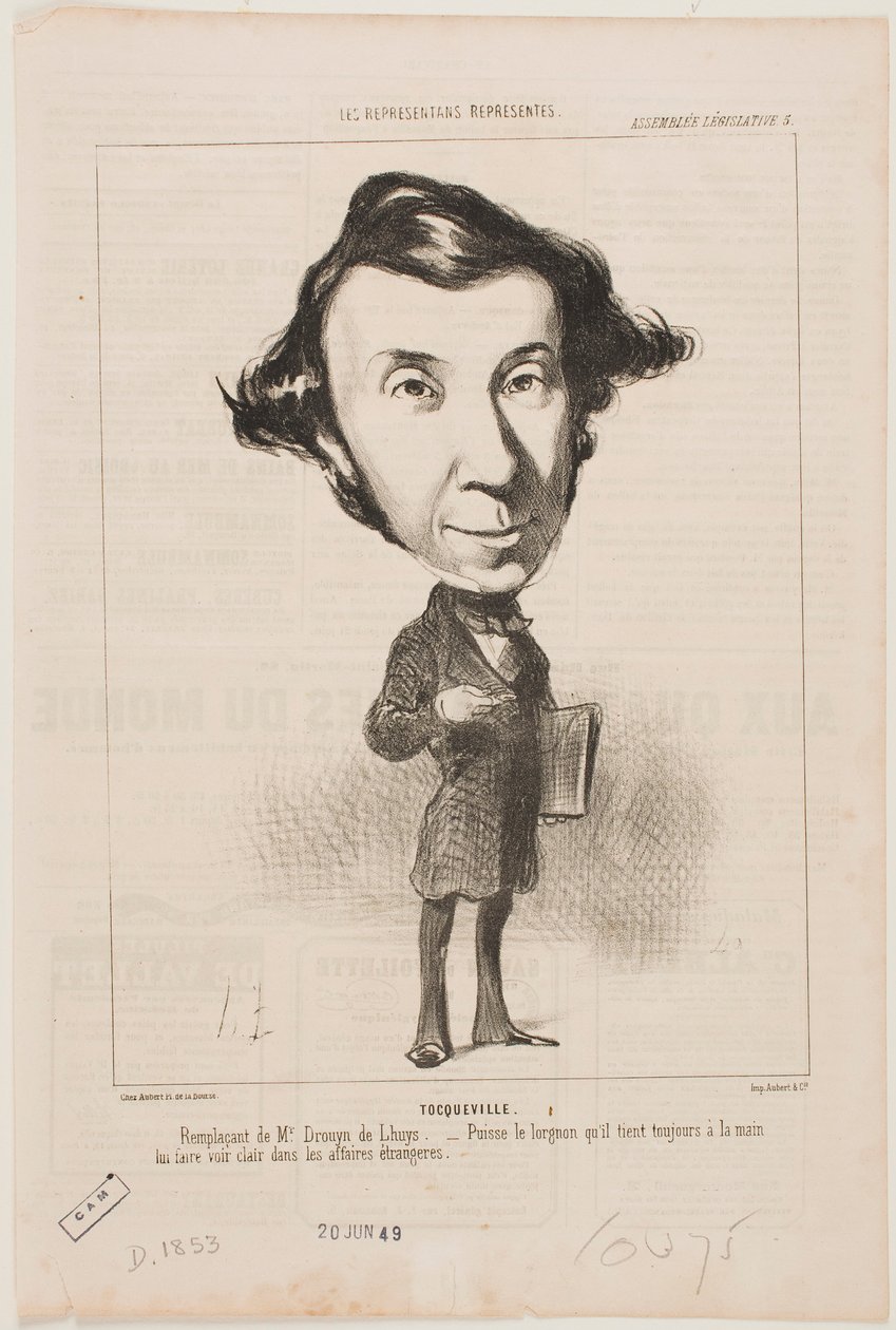 Tocqueville af Honoré Daumier