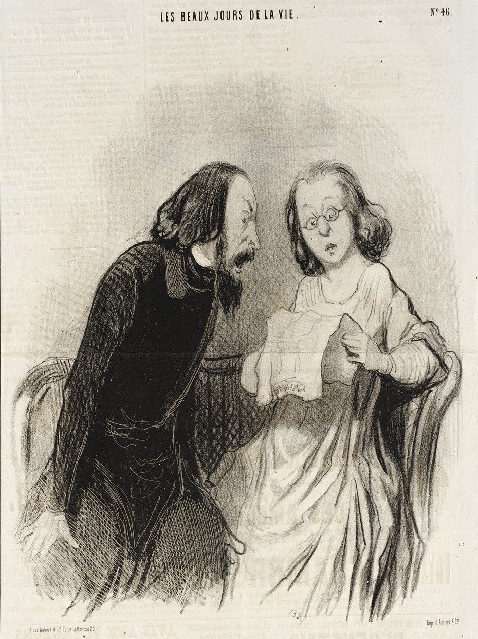 En rosende artikel af Honoré Daumier