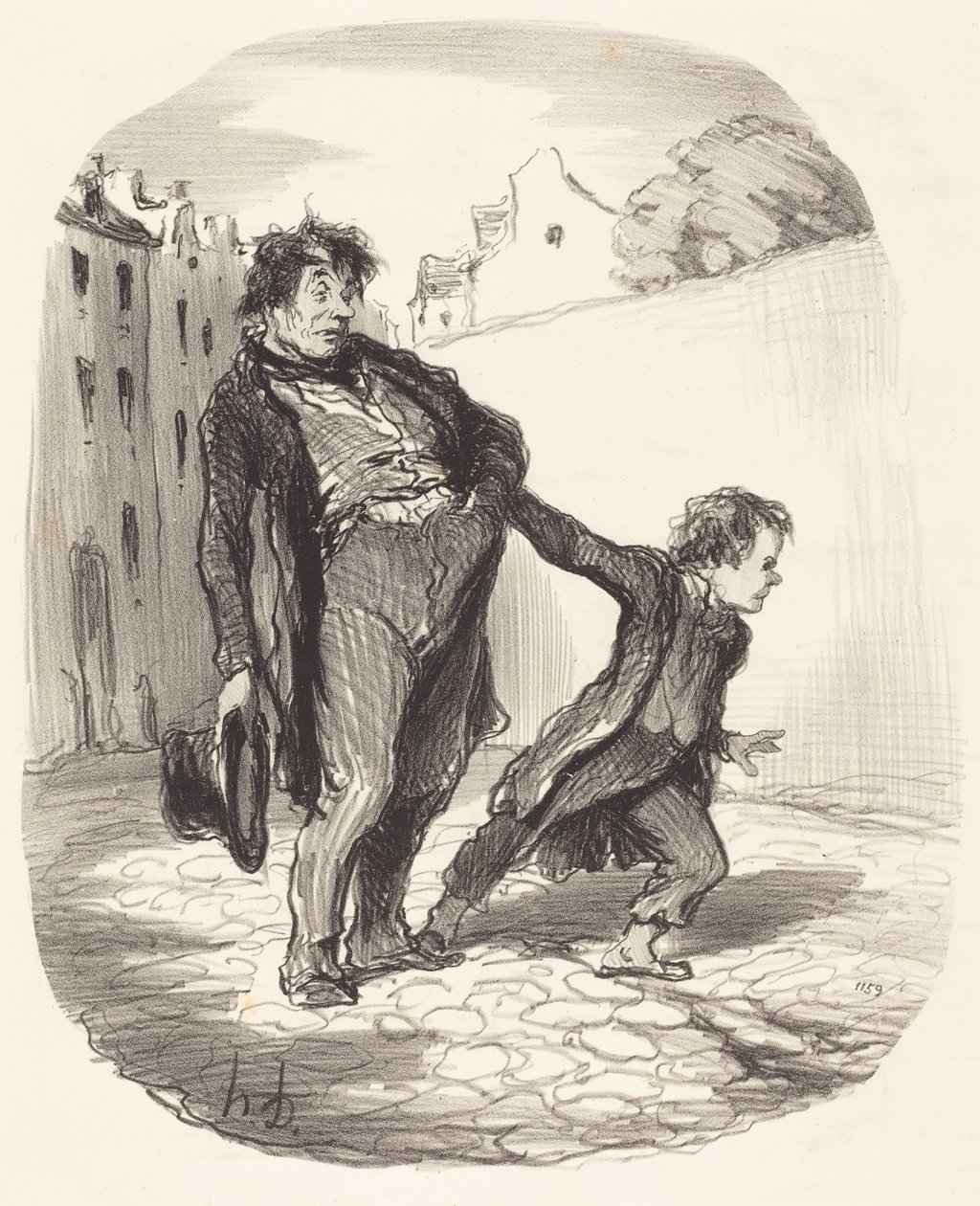 En mønstersøn af Honoré Daumier