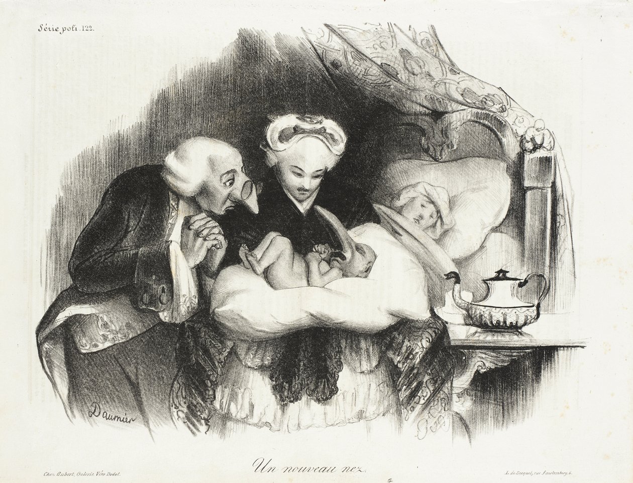 En ny næse af Honoré Daumier