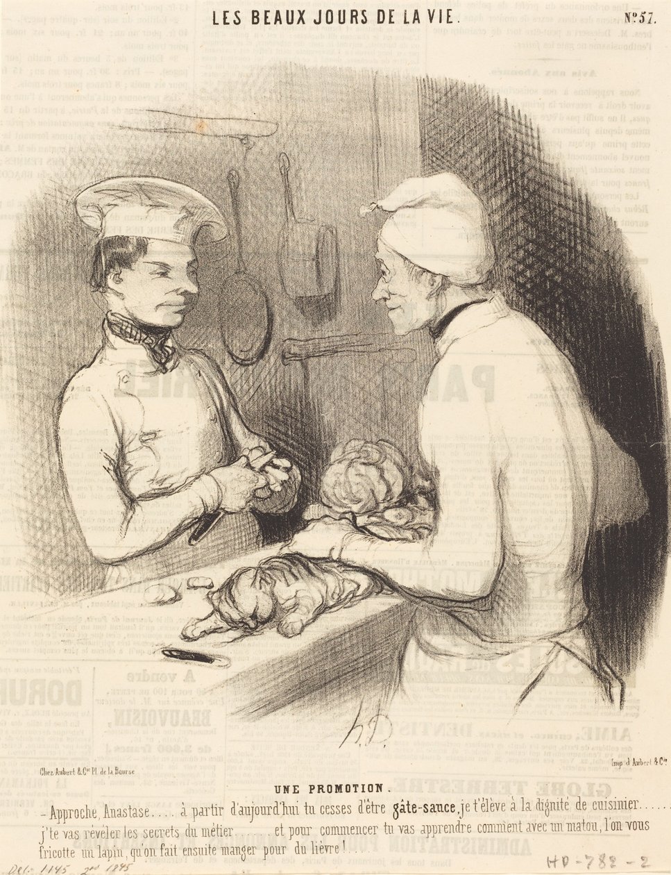 Et tilbud af Honoré Daumier
