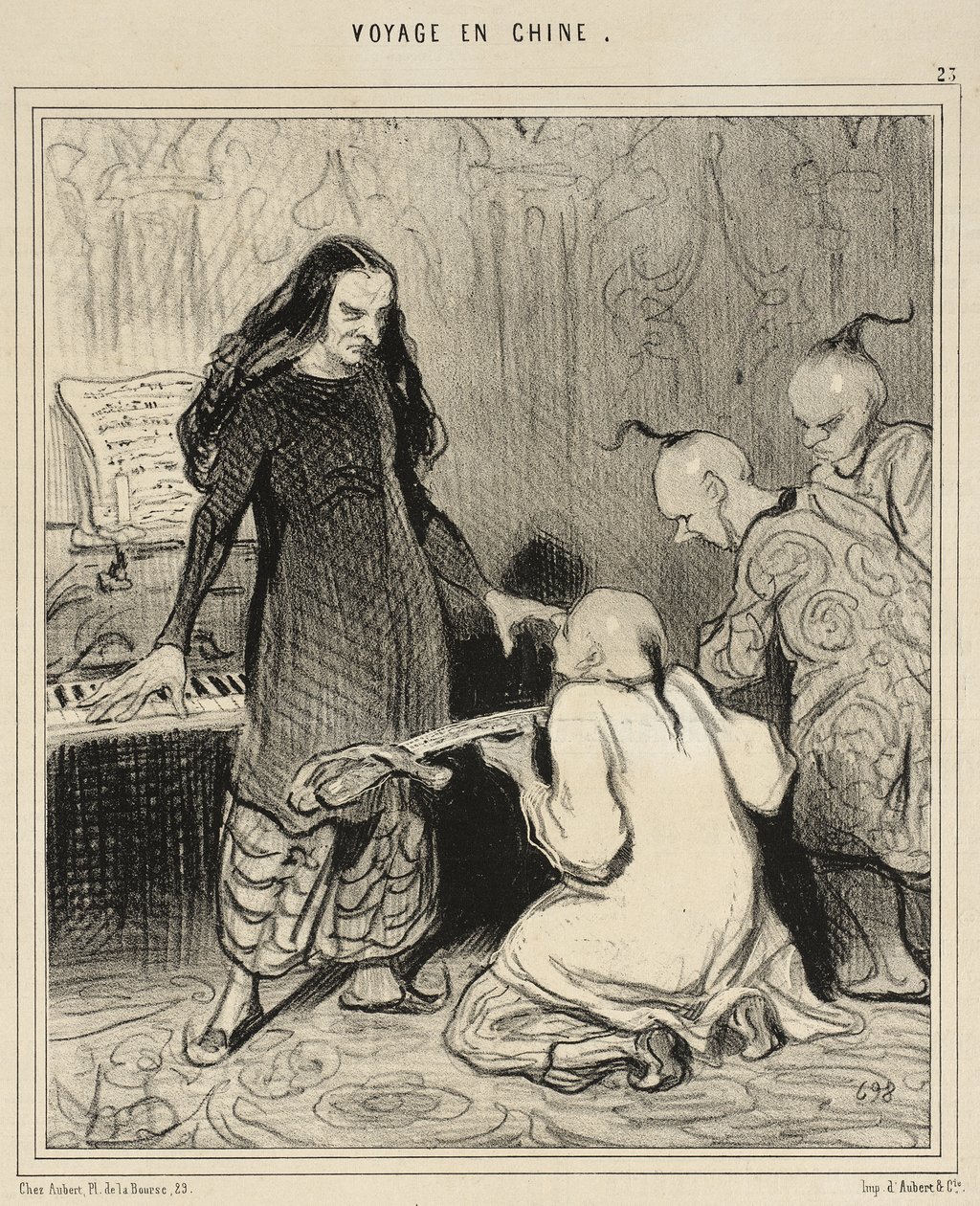 En kunstnerisk belønning af Honoré Daumier