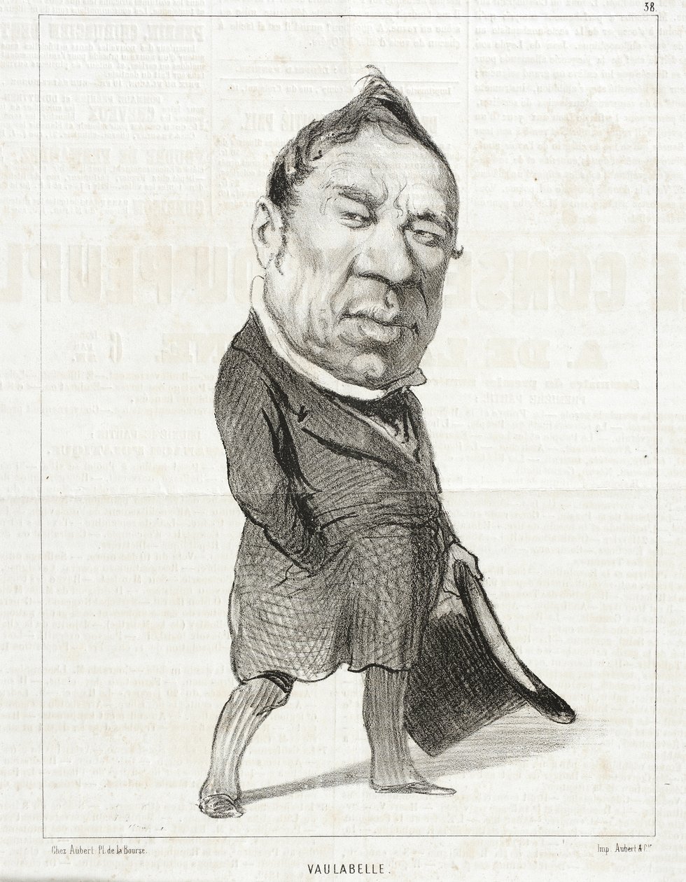 Vaulabelle af Honoré Daumier