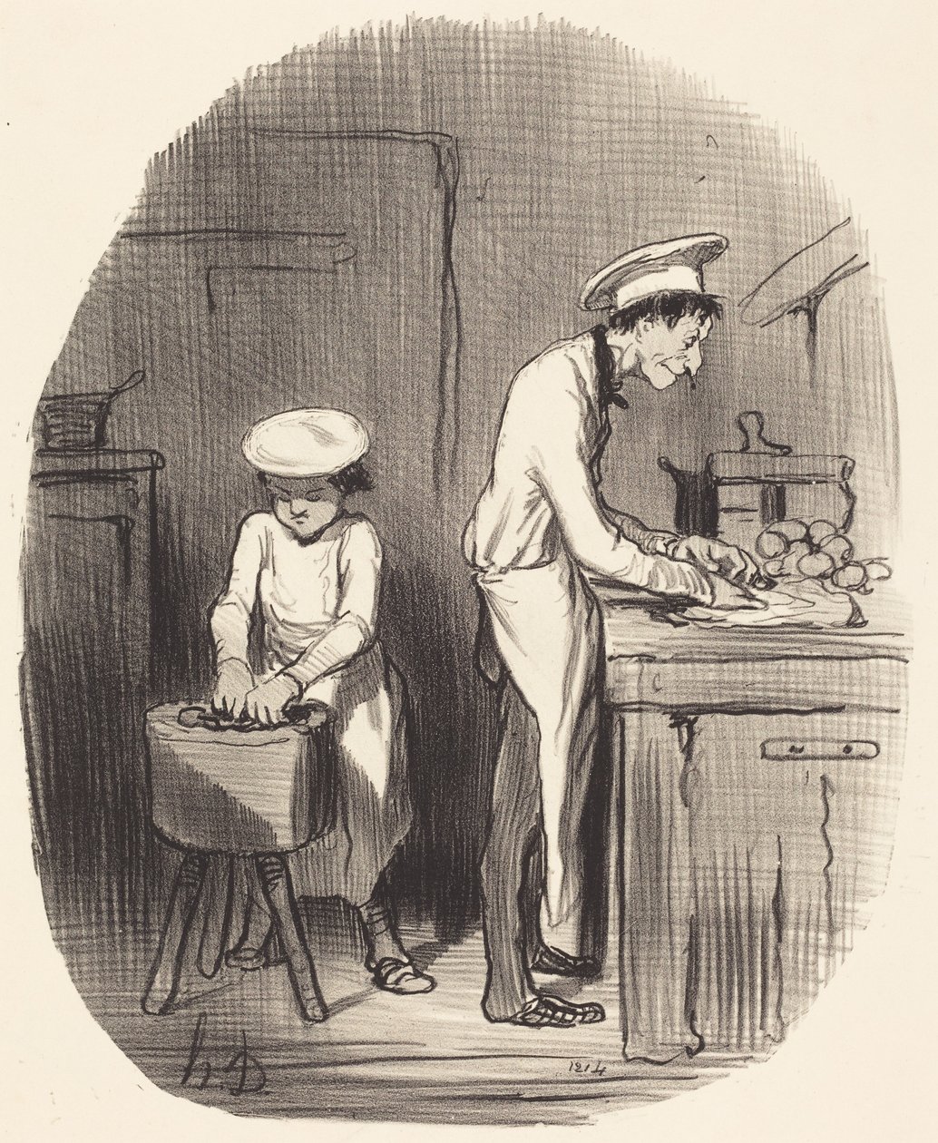 Ser du, min lille ven, du tager fejl... af Honoré Daumier