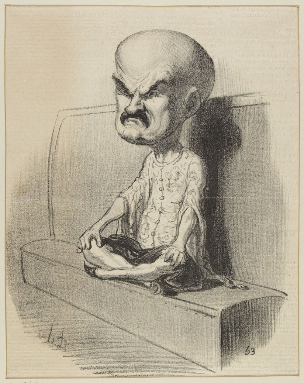 «Vésin» af Honoré Daumier
