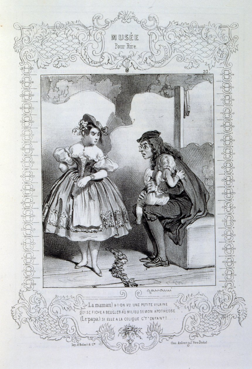 illustrationer om ideer og legender Philipon under titlen Les Cent og Robert Macaire af Honoré Daumier