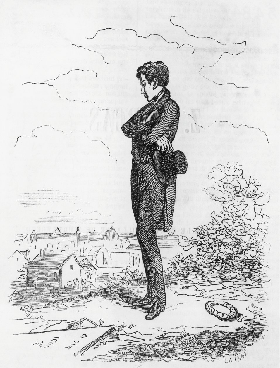 Adolphe Minard, illustration fra Good Businessman (Le Faiseur) af Honore de Balzac (1799-1850), fransk udgave af Honore de Balzac