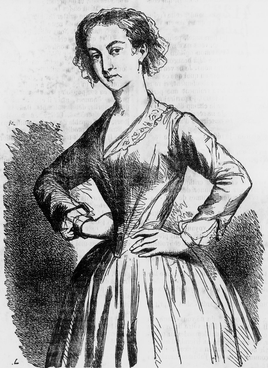 Honore de Balzacin (1799-1850) kuvitus Betten serkku (La cousine Bette), ranskalainen painos af Honore de Balzac