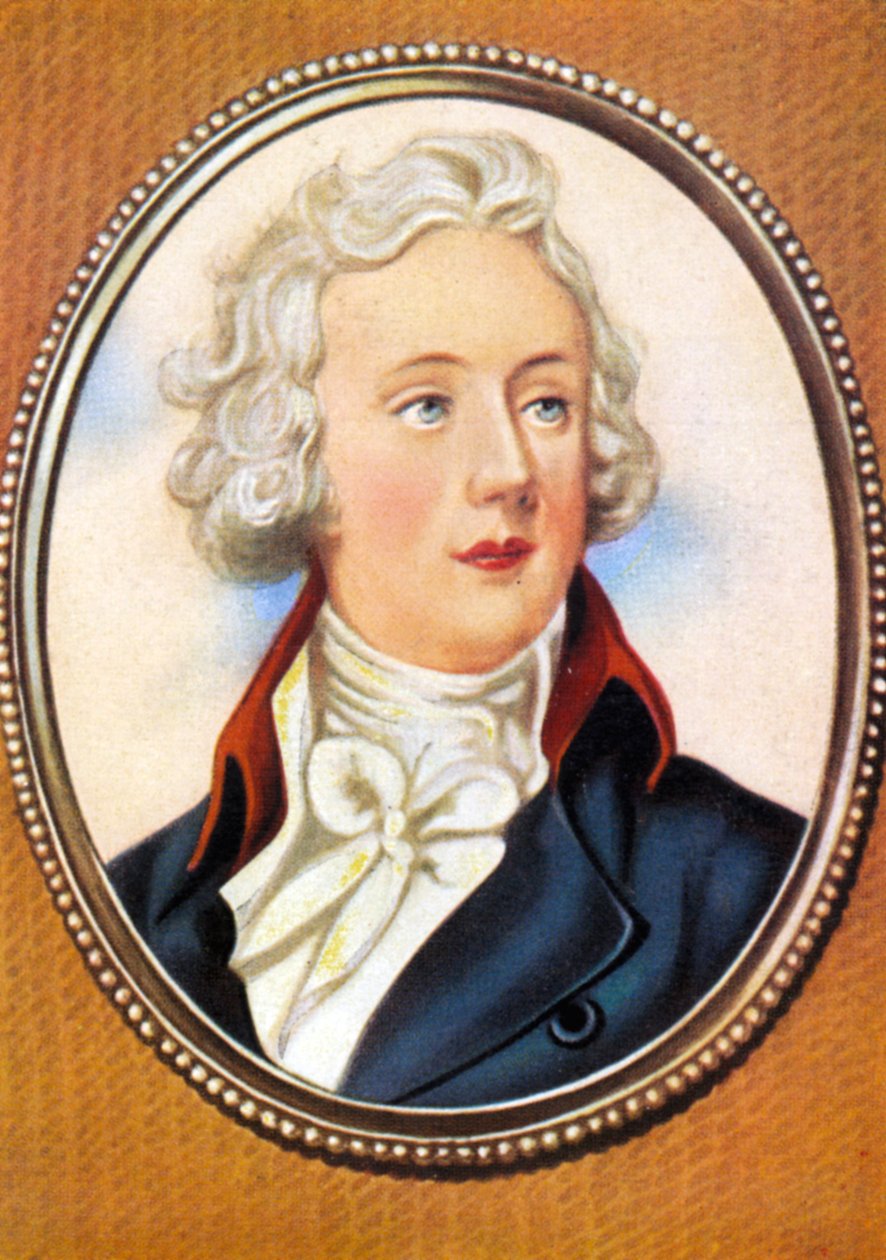 William Pitt den Yngre af Horace (after) Hone