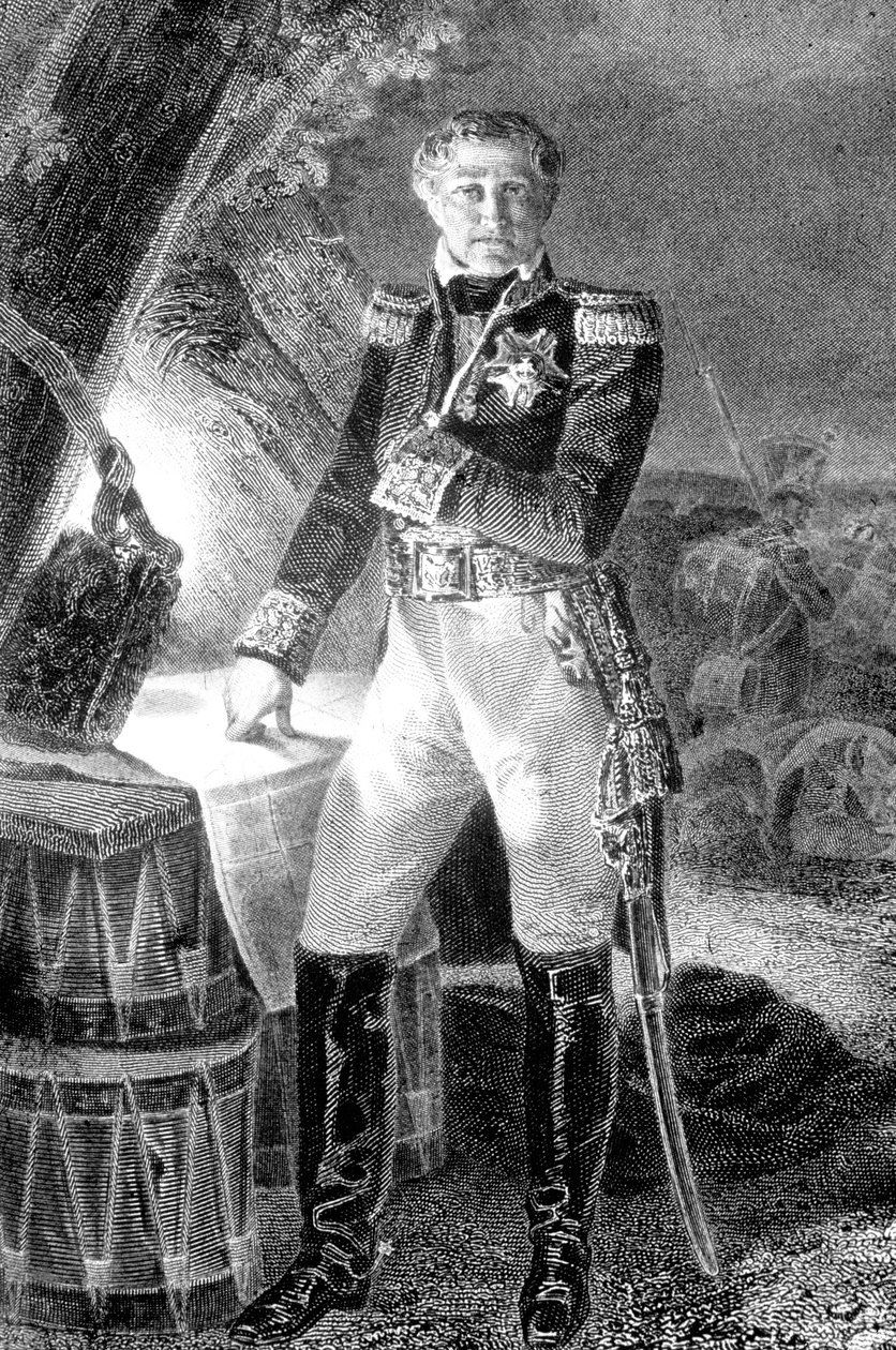 Laurent de Gouvion Saint-Cyr af Horace (after) Vernet
