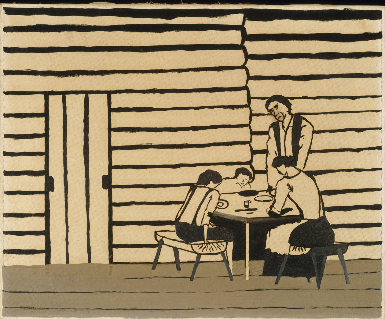 Familiens nadver af Horace Pippin