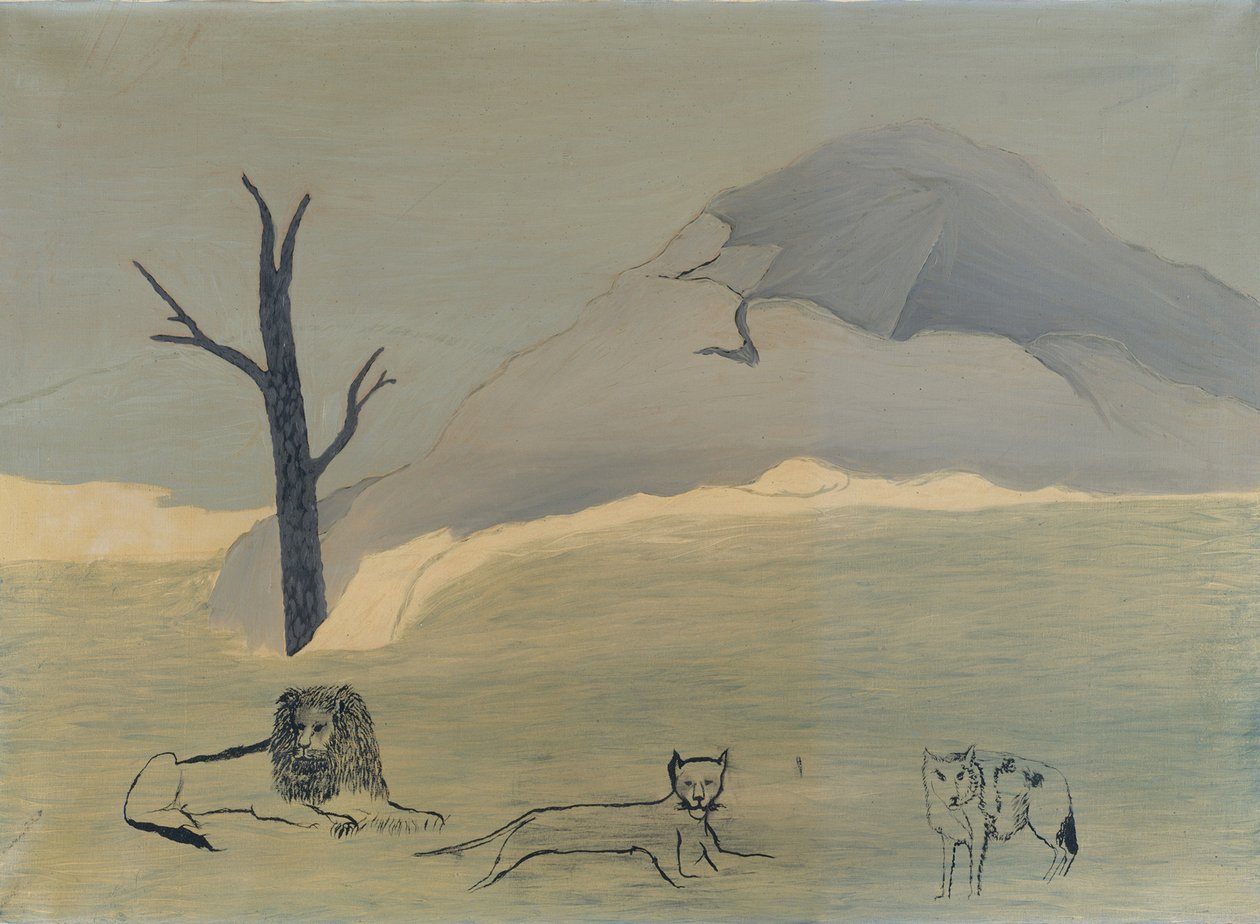 Holy Mountain IV af Horace Pippin