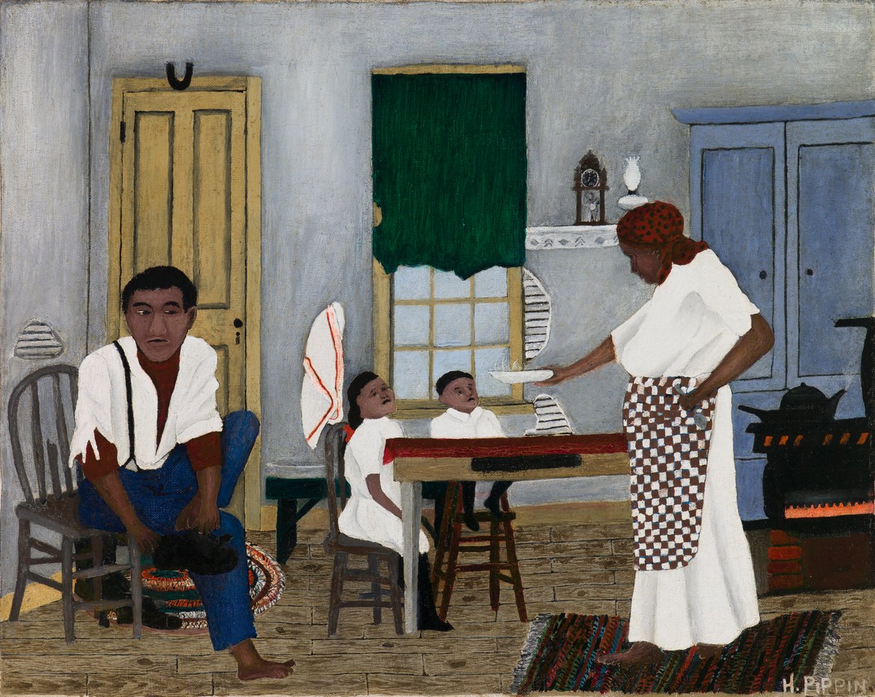 Søndag Morgen morgenmad af Horace Pippin